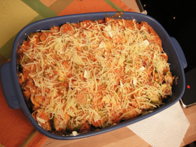 Käse, ruhig etwas mehr als zuwenig Käse, ruhig etwas mehr als zuwenig