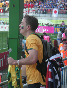 Bild eines australischen Fans